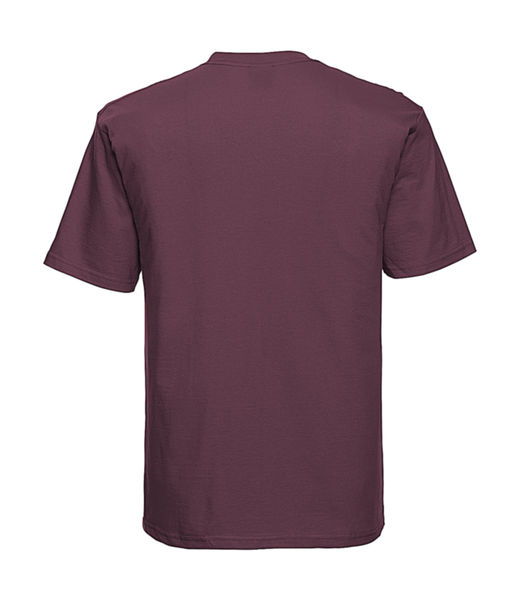 T-shirt publicitaire manches courtes | Mandara Burgundy