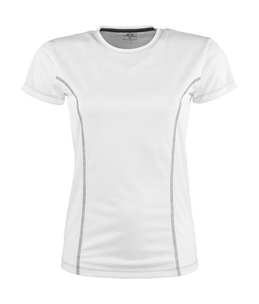 T-shirt personnalisé cintré femme manches courtes | Almind White