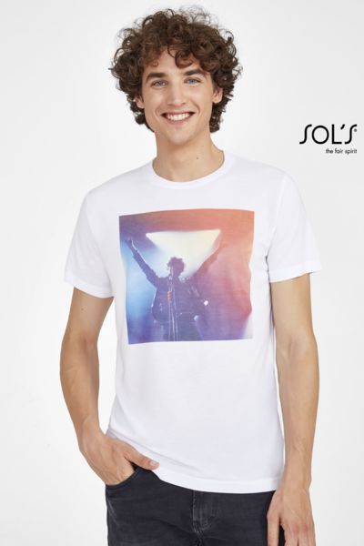 Tee-shirt publicitaire unisexe pour sublimation | Sublima