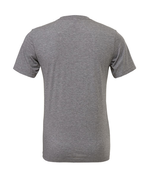 T-shirt personnalisé unisexe manches courtes | Gacrux Grey Triblend