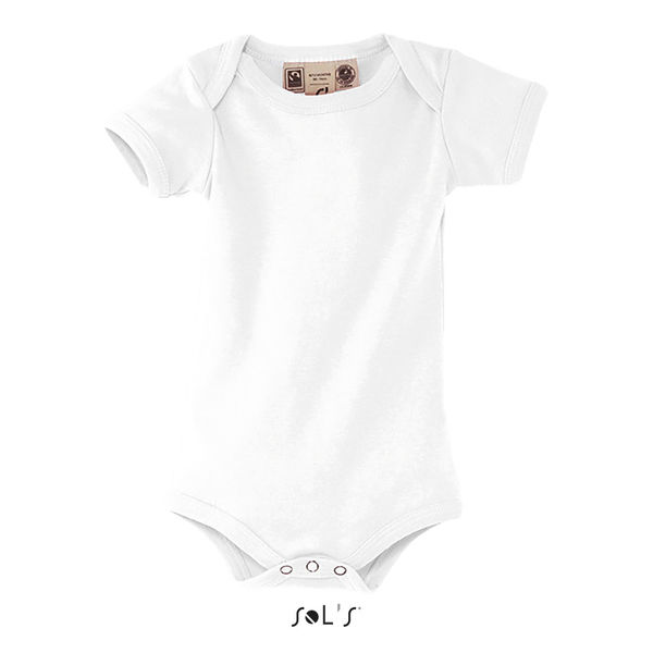 Body publicitaire bébé | Organic Bambino Blanc