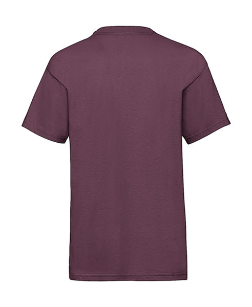 T-shirt personnalisé enfant manches courtes | Kids Valueweight T Burgundy