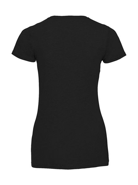 T-shirt femme col rond hd publicitaire | Kama Black