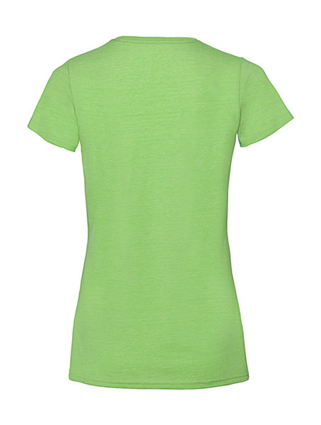 T-shirt femme col rond hd publicitaire | Kama Green Marl
