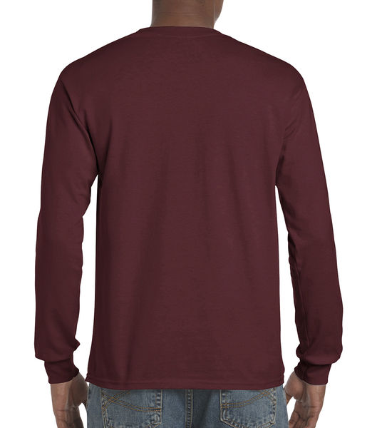 T-shirt manches longues ultra cotton™ personnalisé | Portneuf Maroon