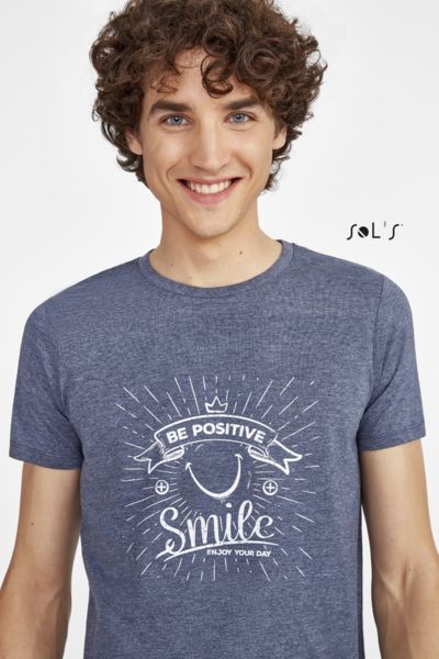 Tee-shirt publicitaire homme col rond | Mixed Men 1