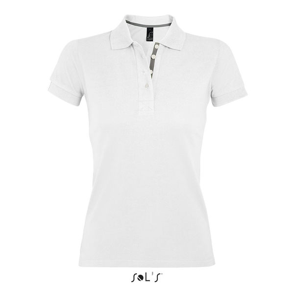 Polo personnalisé femme | Portland Women Blanc