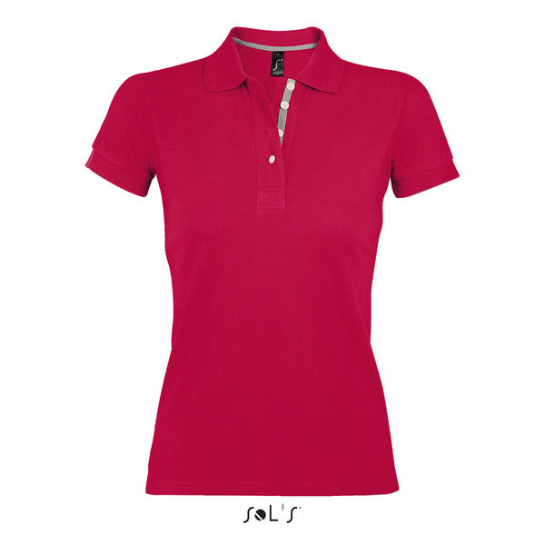 Polo personnalisé femme | Portland Women Rouge