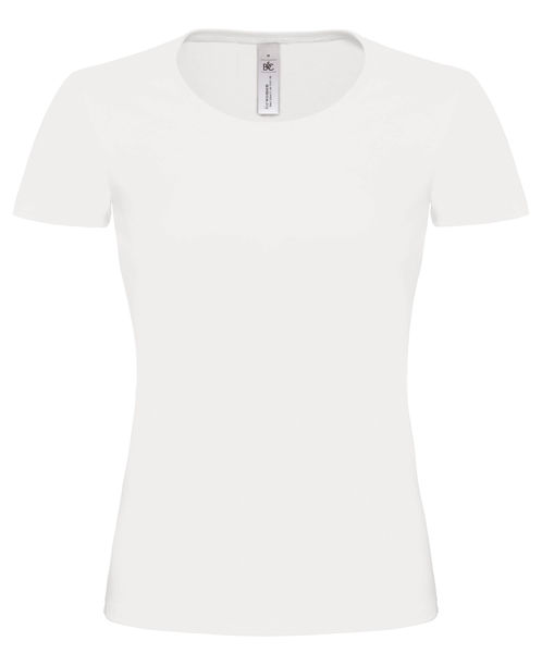 T-shirt col bateau femme personnalisé | Exact 190 Top women Crew Neck White