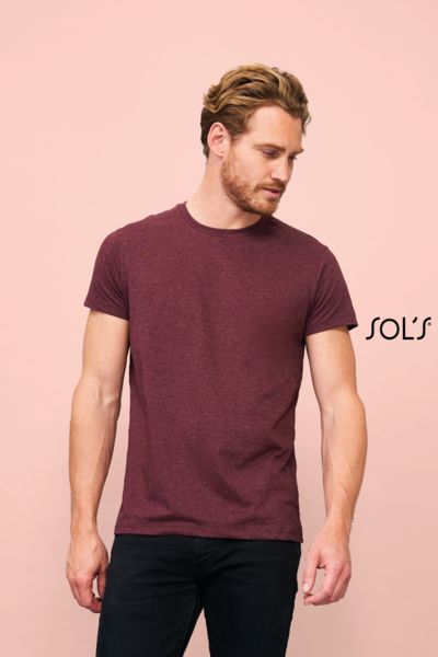 Tee-shirt publicitaire homme col rond ajusté | Regent Fit