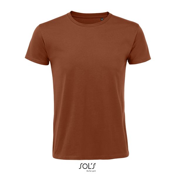 Tee-shirt publicitaire homme col rond ajusté | Regent Fit Terracotta