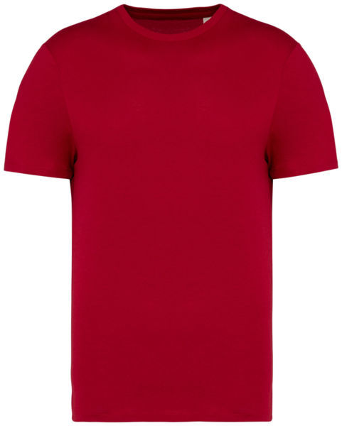 T-shirt slub éco homme publicitaire Hibiscus red