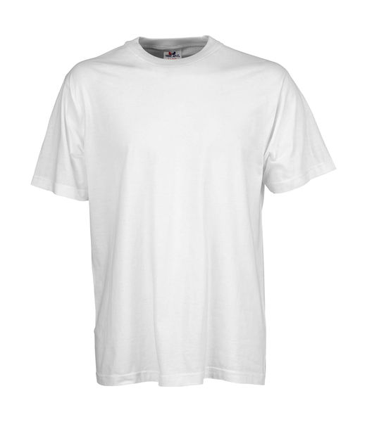 T-shirt publicitaire homme manches courtes | Gentofte White