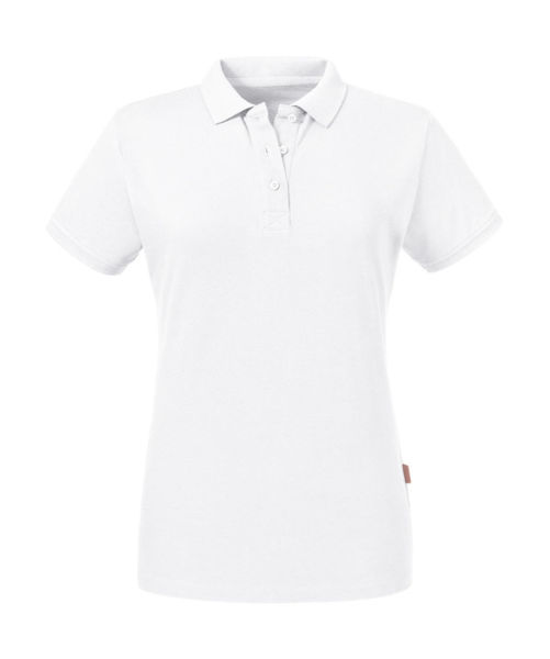 T-Shirt personnalisable | Pure Organic Polo F White