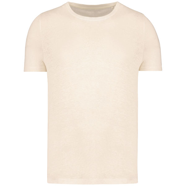 t-shirt oversize coton bio 180g femme publicitaire Ivory