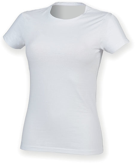 T-shirt femme publicitaire | Edjo White