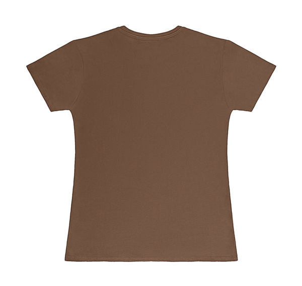 T-shirt publicitaire femme | Radcliffe Deep Taupe