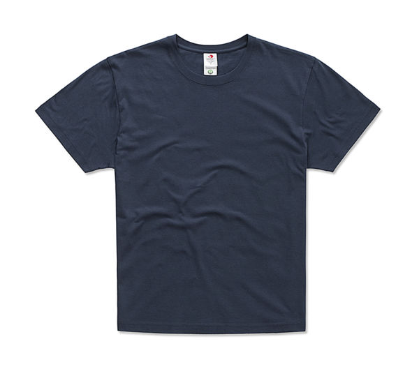 T-shirt publicitaire homme manches courtes | Classic-T Organic Crew Neck Navy