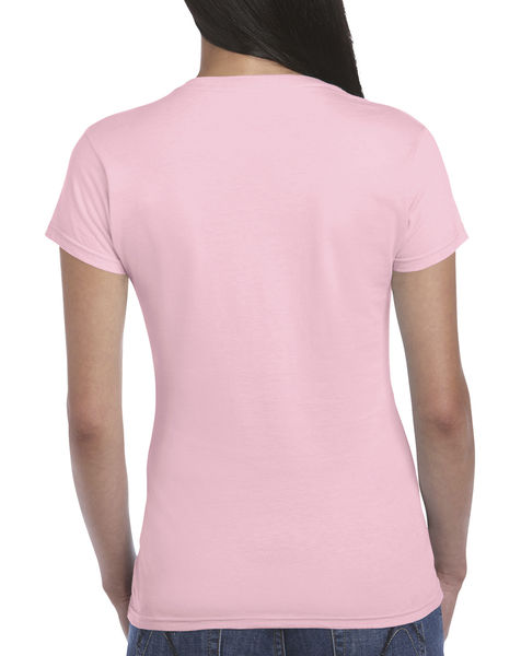 T-shirt publicitaire femme petites manches | Longueuil Light Pink