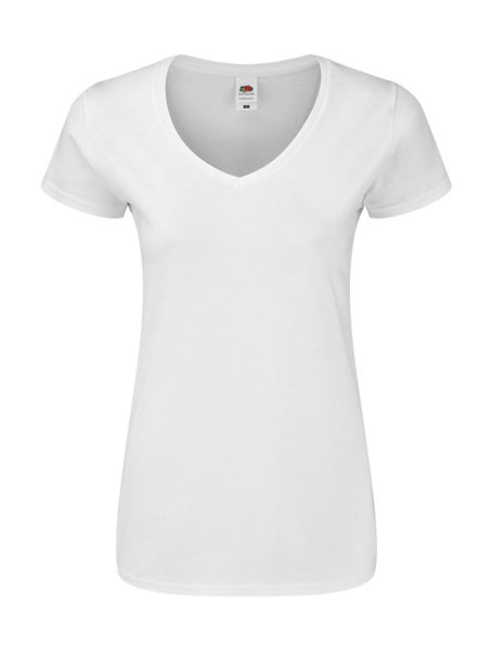 T-Shirt personnalisable | Ladies' Iconic 150 White