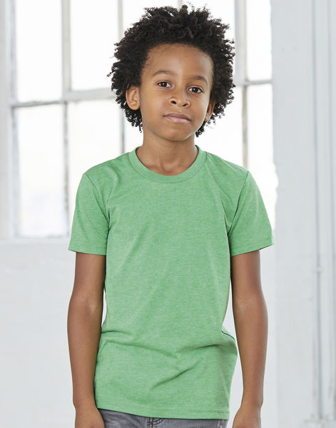 T-shirt publicitaire manches courtes | Alphard Green Triblend