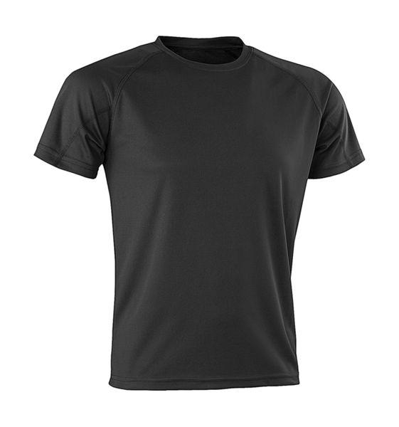 T-shirt publicitaire manches courtes raglan | Aircool Black