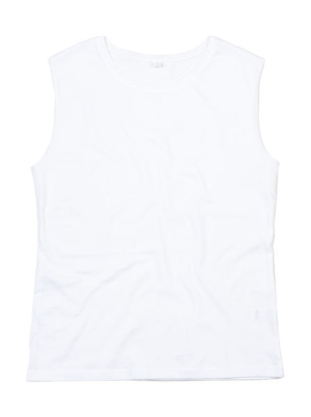 T-shirt publicitaire femme sans manches | Bell White