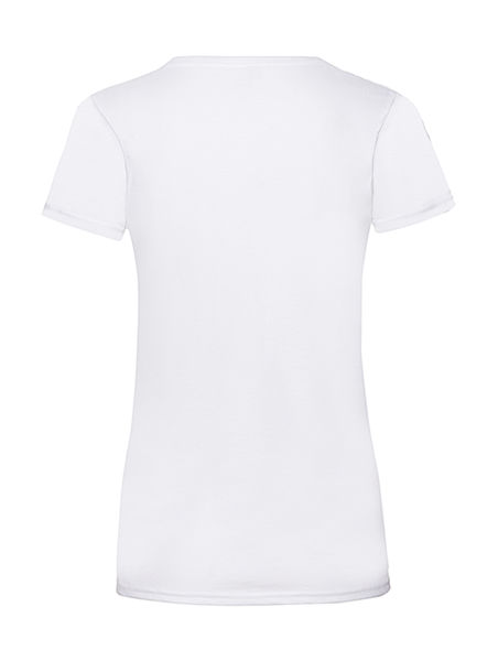 T-shirt femme publicitaire | Ladies Valueweight T White