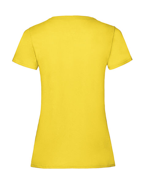 T-shirt femme publicitaire | Ladies Valueweight T Yellow