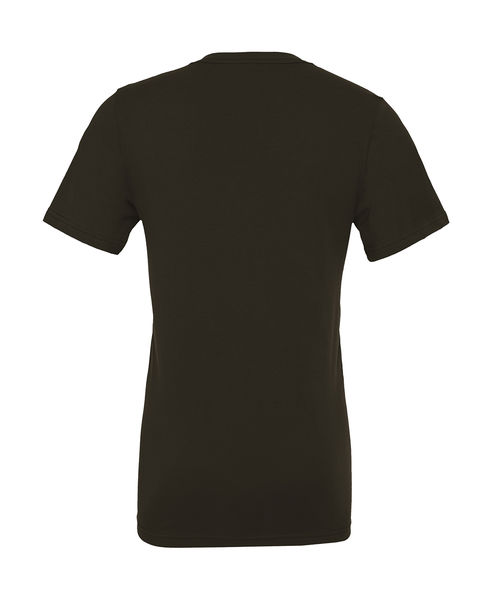 T-shirt homme col v publicitaire | Acrux Brown