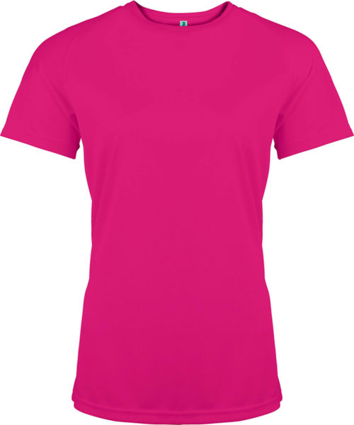 Qype | T-shirts publicitaire Fuschia