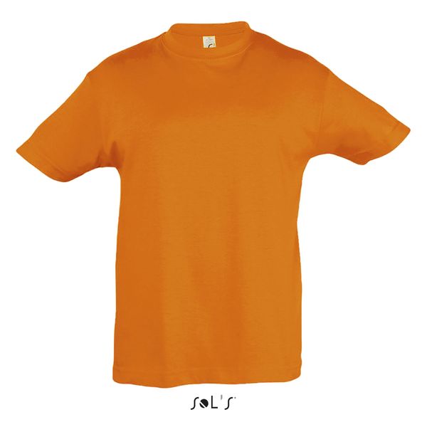 Tee-shirt publicitaire enfant col rond | Regent Kids Orange