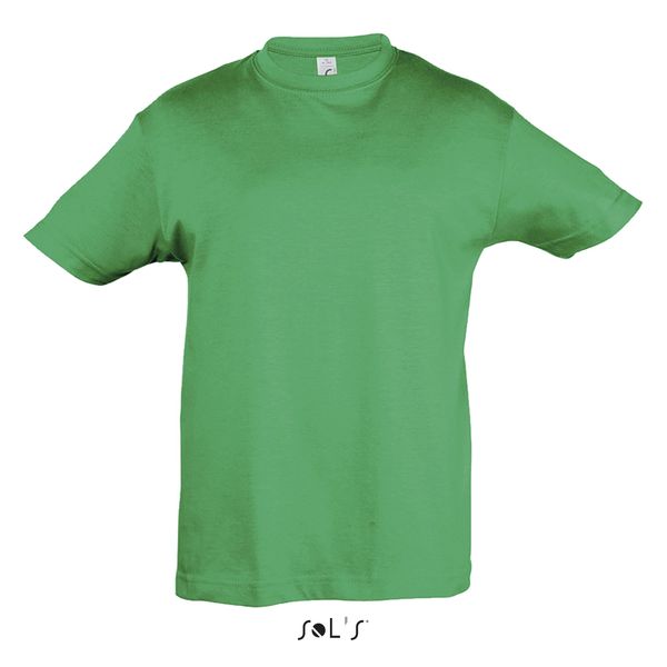 Tee-shirt publicitaire enfant col rond | Regent Kids Vert prairie
