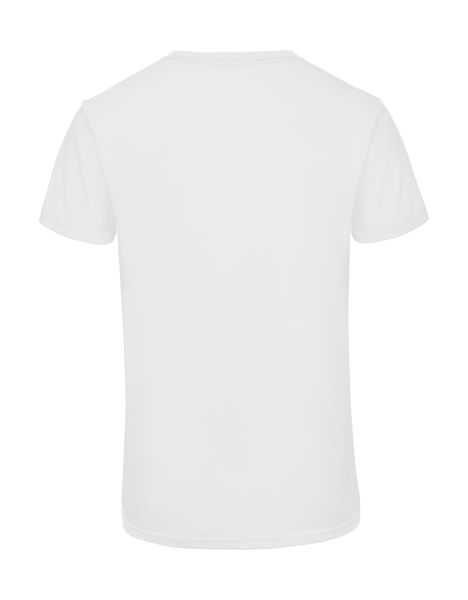 T-shirt triblend col v homme publicitaire | V Triblend men White