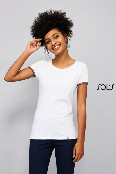 T-shirt-personnalisé manches courtes | Rainbow Women