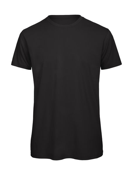 T-shirt organic col rond homme publicitaire | Inspire T men Black