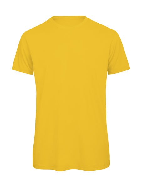 T-shirt organic col rond homme publicitaire | Inspire T men Gold