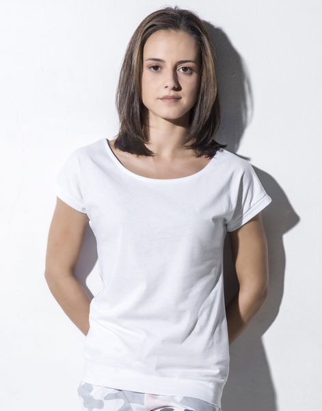 T-shirt publicitaire femme petites manches | Lisa White