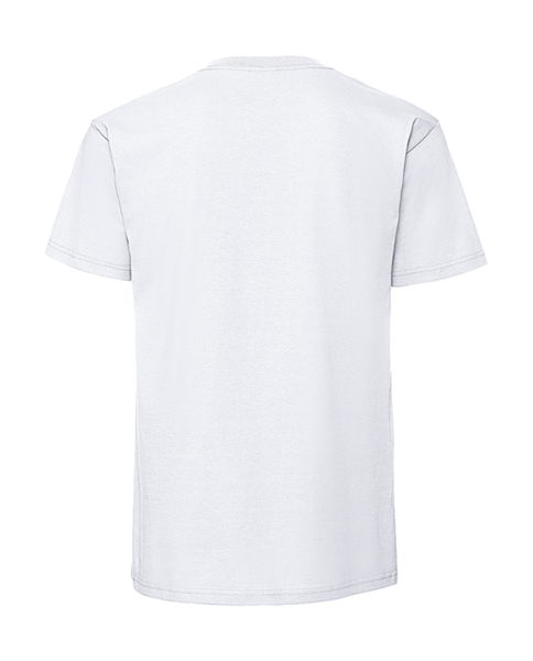 T-shirt publicitaire homme manches courtes | Ringspun Premium T White