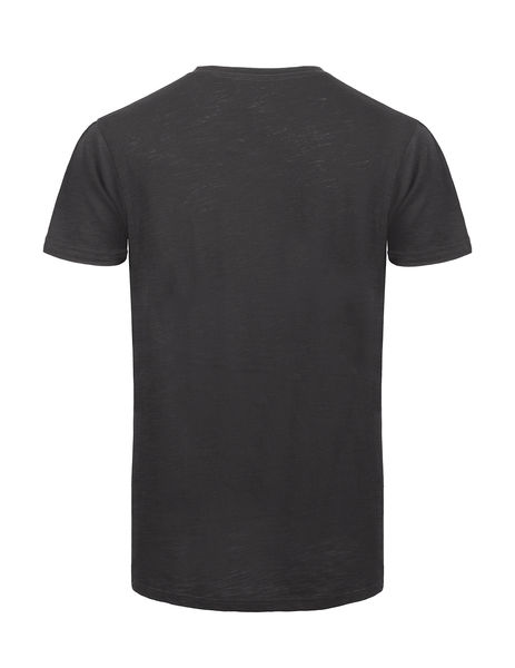 T-shirt organic slub homme publicitaire | Inspire Slub men Chic Black