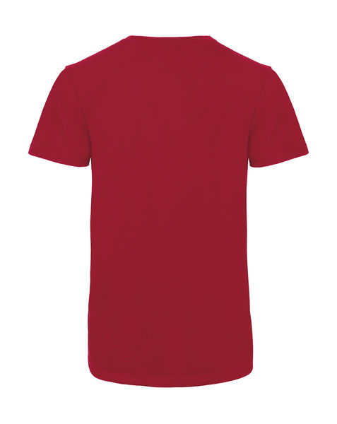 T-shirt organic slub homme publicitaire | Inspire Slub men Chic Red