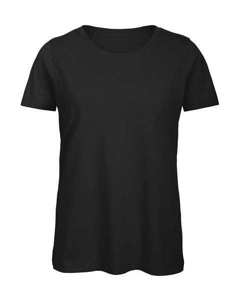 T-shirt organic col rond femme publicitaire | Inspire T women Black
