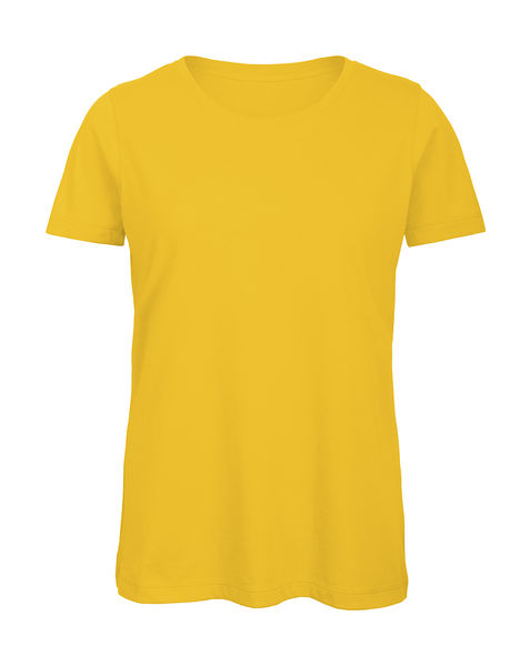 T-shirt organic col rond femme publicitaire | Inspire T women Gold