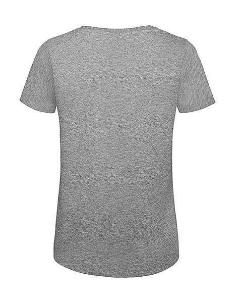 T-shirt organic col rond femme publicitaire | Inspire T women Sport Grey
