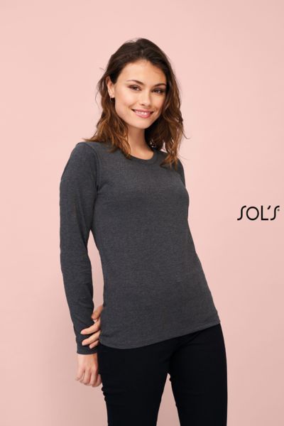 Tee-shirt personnalisé femme manches longues | Imperial LSL Women