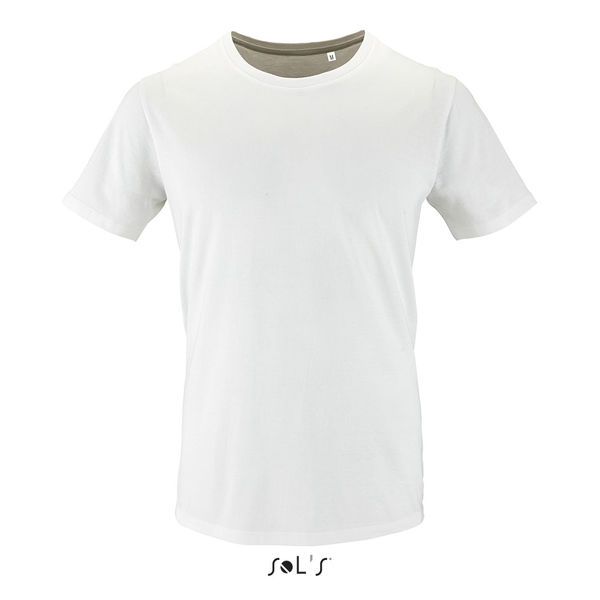 Tee-shirt personnalisé homme manches courtes | Milo Men Blanc