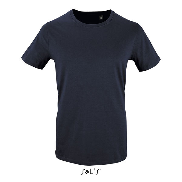 Tee-shirt personnalisé homme manches courtes | Milo Men French marine