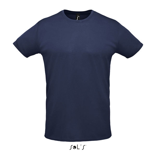 Tee-shirt personnalisé sport unisexe | Sprint French marine