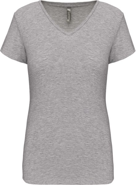 Tee-shirt personnalisable | Chike Light grey heather