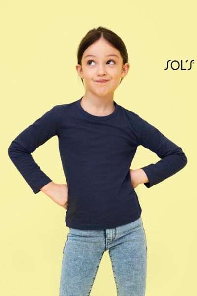 Tee-shirt publicitaire enfant manches longues | Imperial LSL Kids